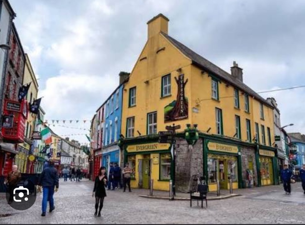 Shop Street in Galway City